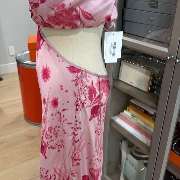 Reformation Poppies Silk Dress Milla - Picture 9 of 10